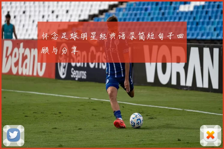 怀念足球明星经典语录简短句子回顾与分享